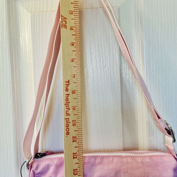 Kipling HB6877 Sebastian 52V Pink Surprise Crossbody Strap Jana Bag Charm NWT - Picture 11 of 15